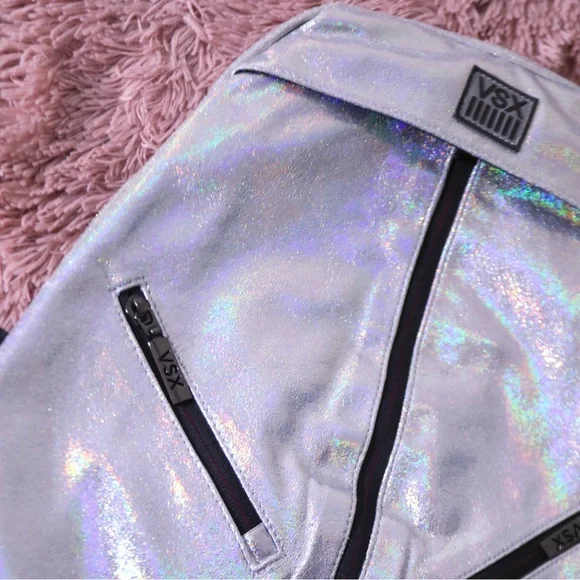 RARE VS Sport Metallic Holographic Iridescent Backpack - Picture 3 of 4